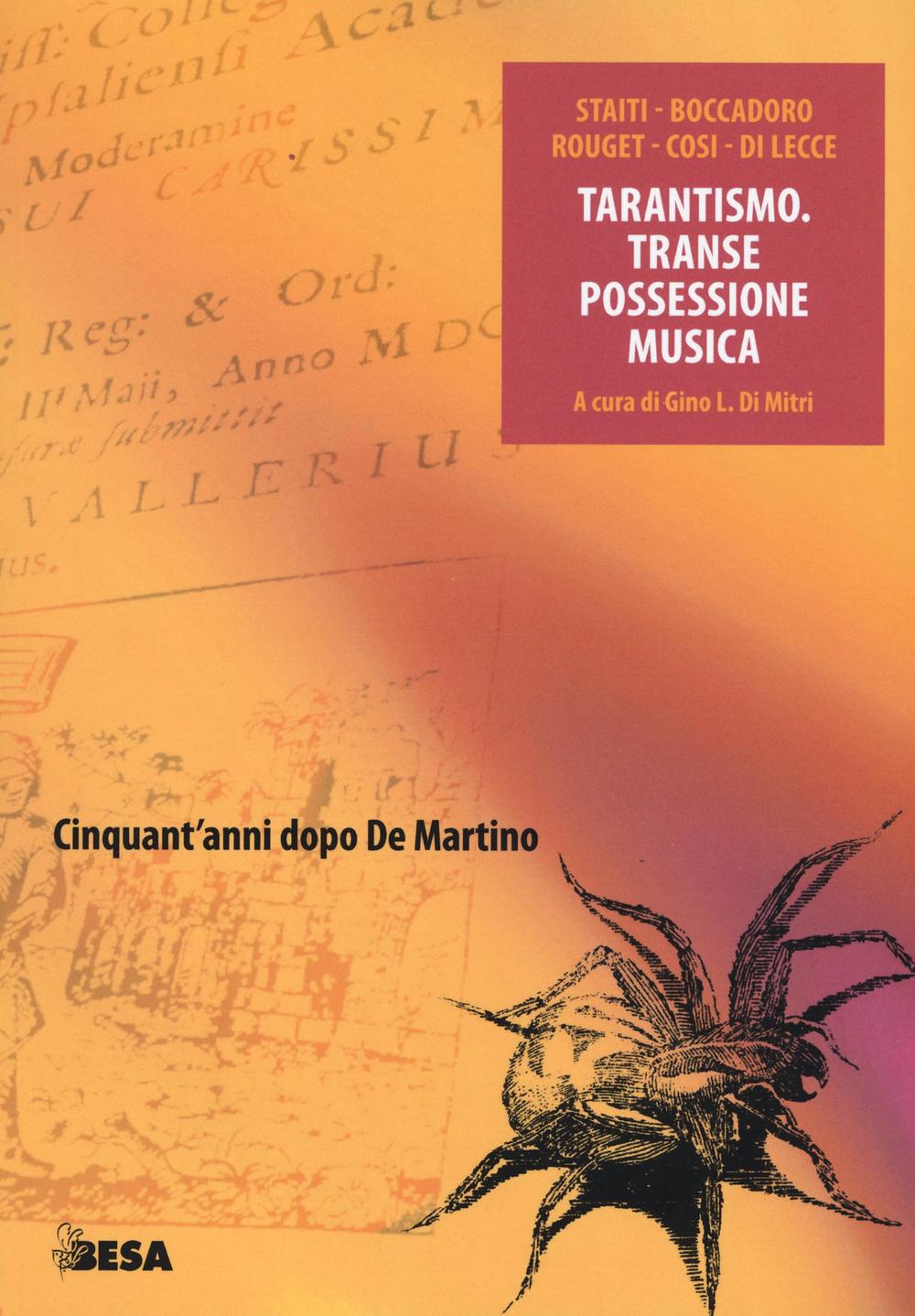 Tarantismo. Transe possessione musica