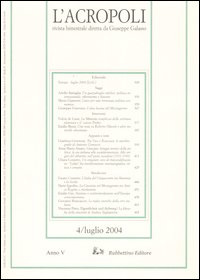 L'acropoli (2004). Vol. 4