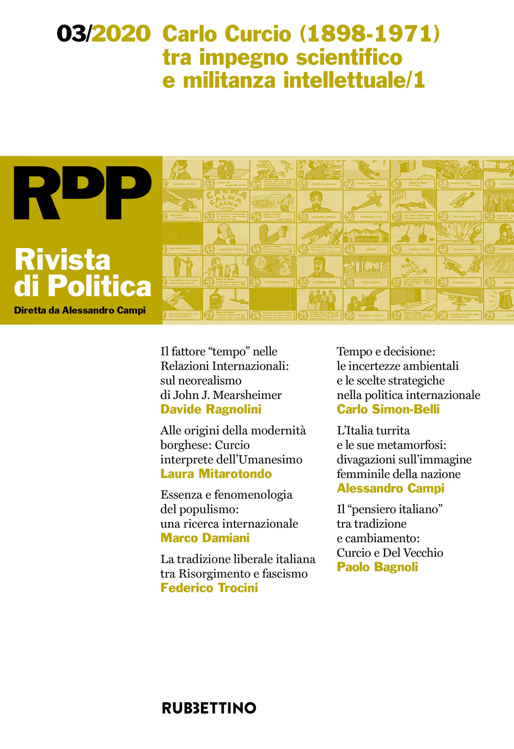 Rivista di politica (2020). Vol. 3: Carlo Curcio (1898-1971) tra impegno scientifico e militanza intellettuale/1