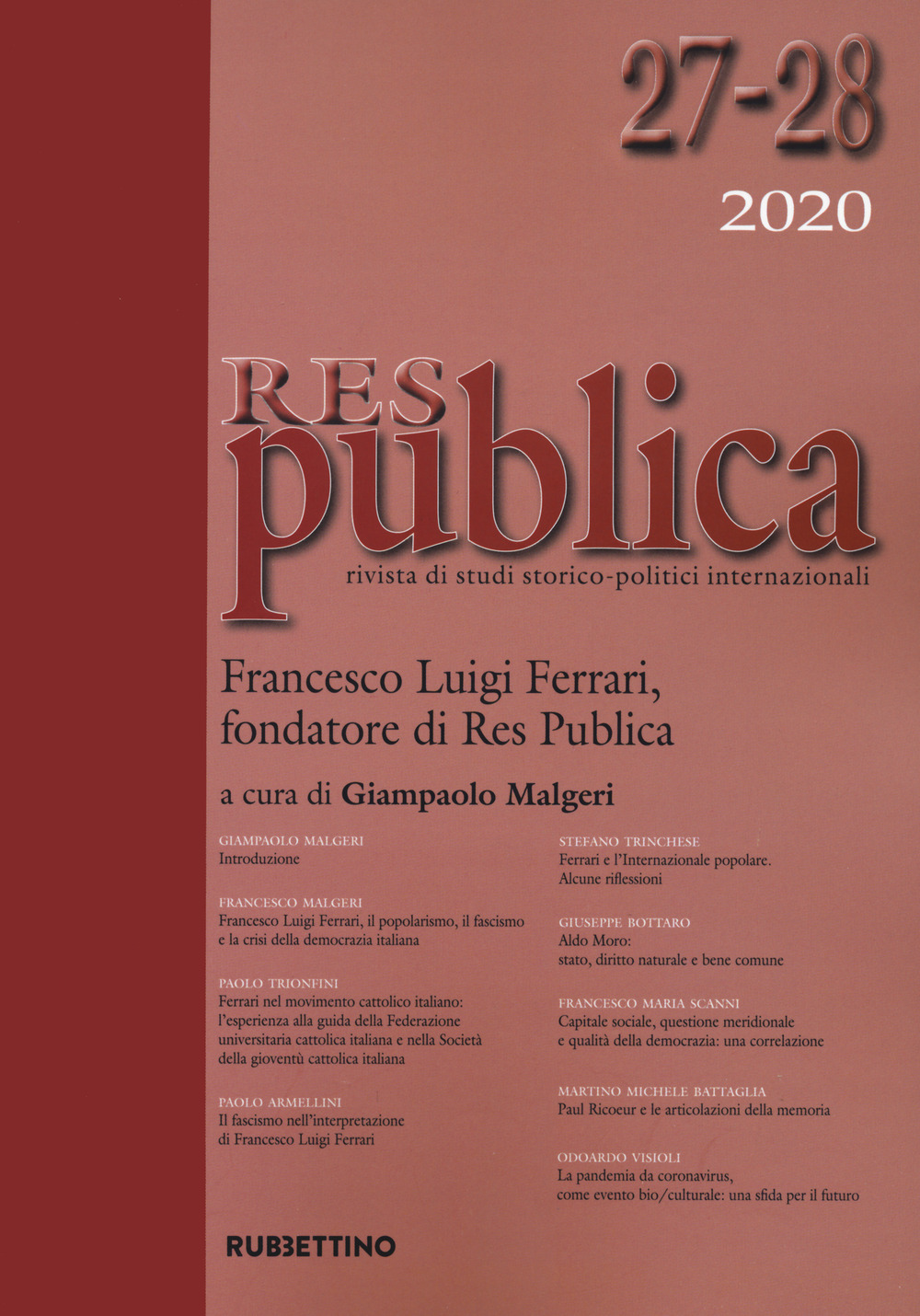 Res publica (2020). Vol. 27-28