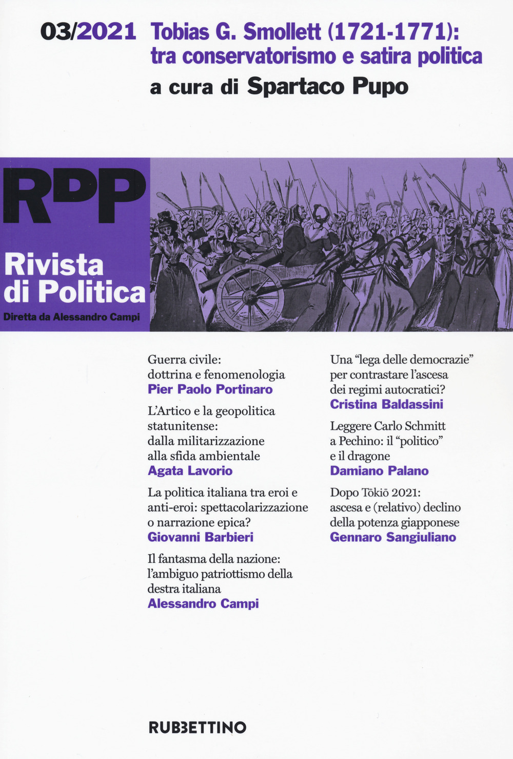 Rivista di politica (2021). Vol. 3: Tobias G. Smollett (1721-1771): tra conservatorismo e satira politica