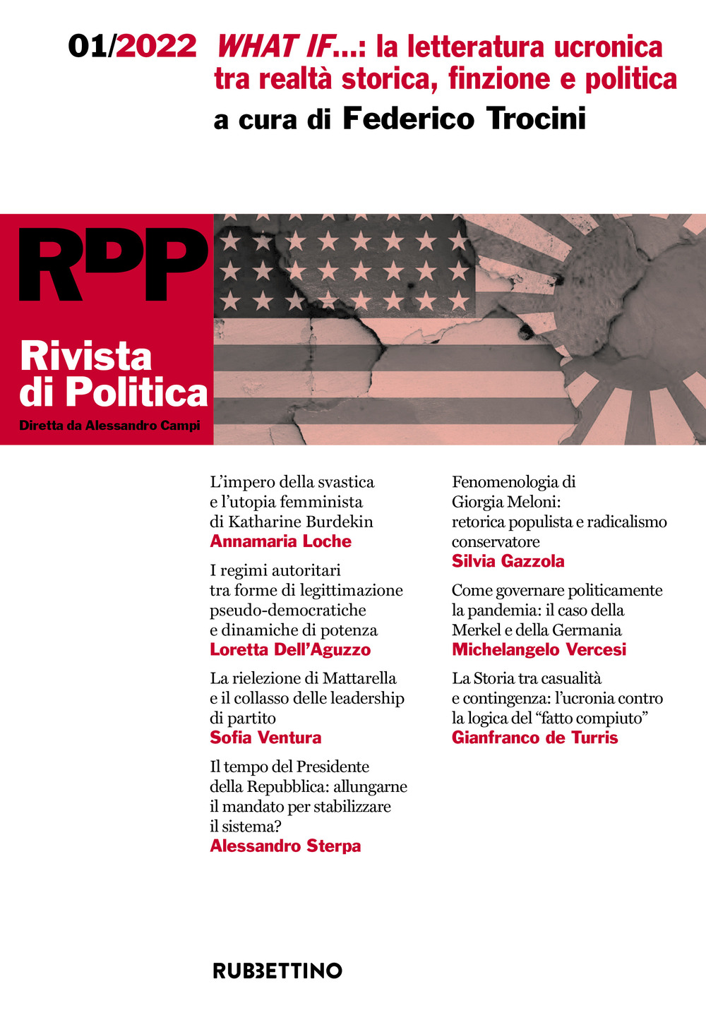 Rivista di politica (2022). Vol. 1: What if...: la letteratura ucronica tra realtà storica, finzione e politica