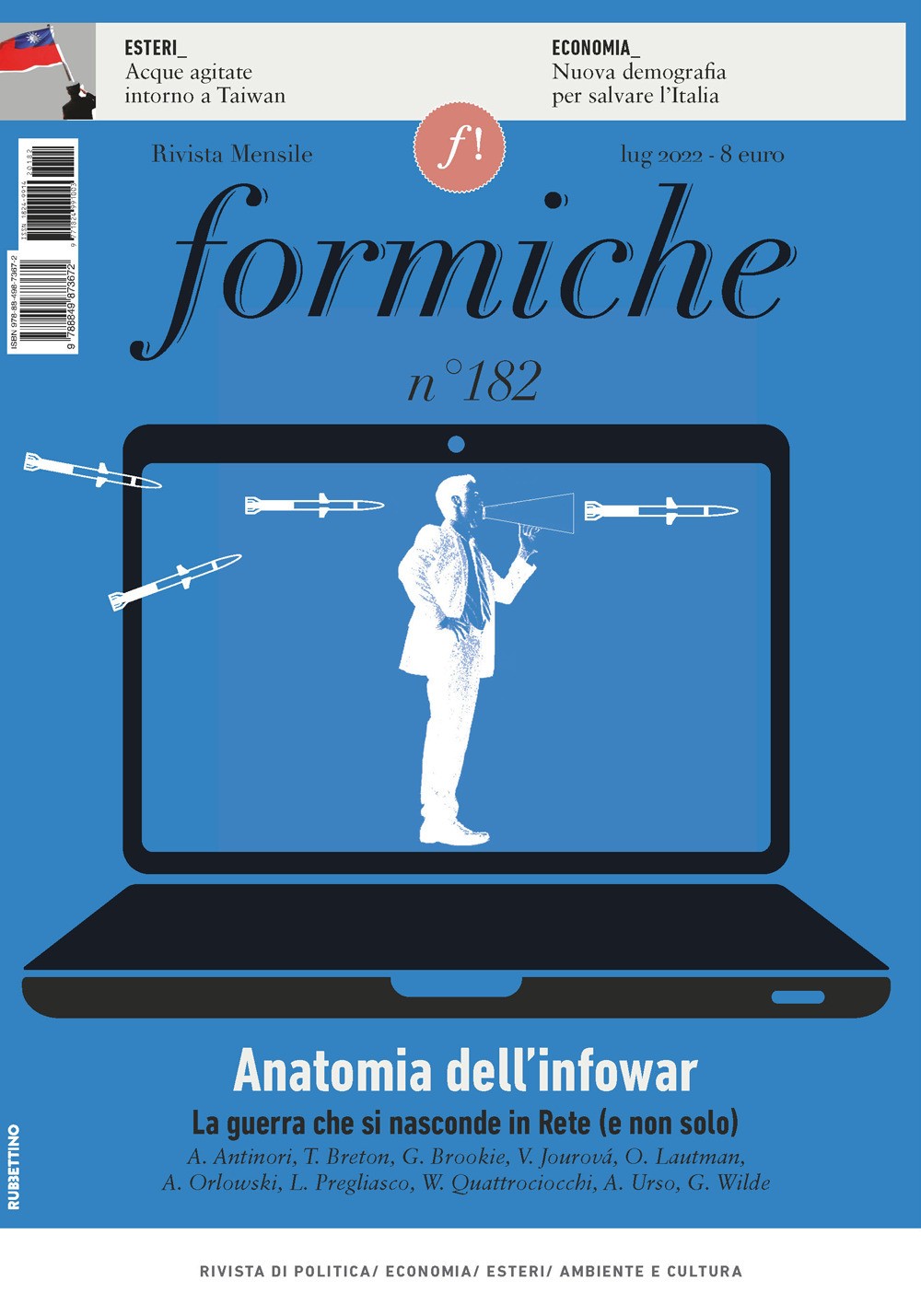 Formiche (2022). Vol. 182