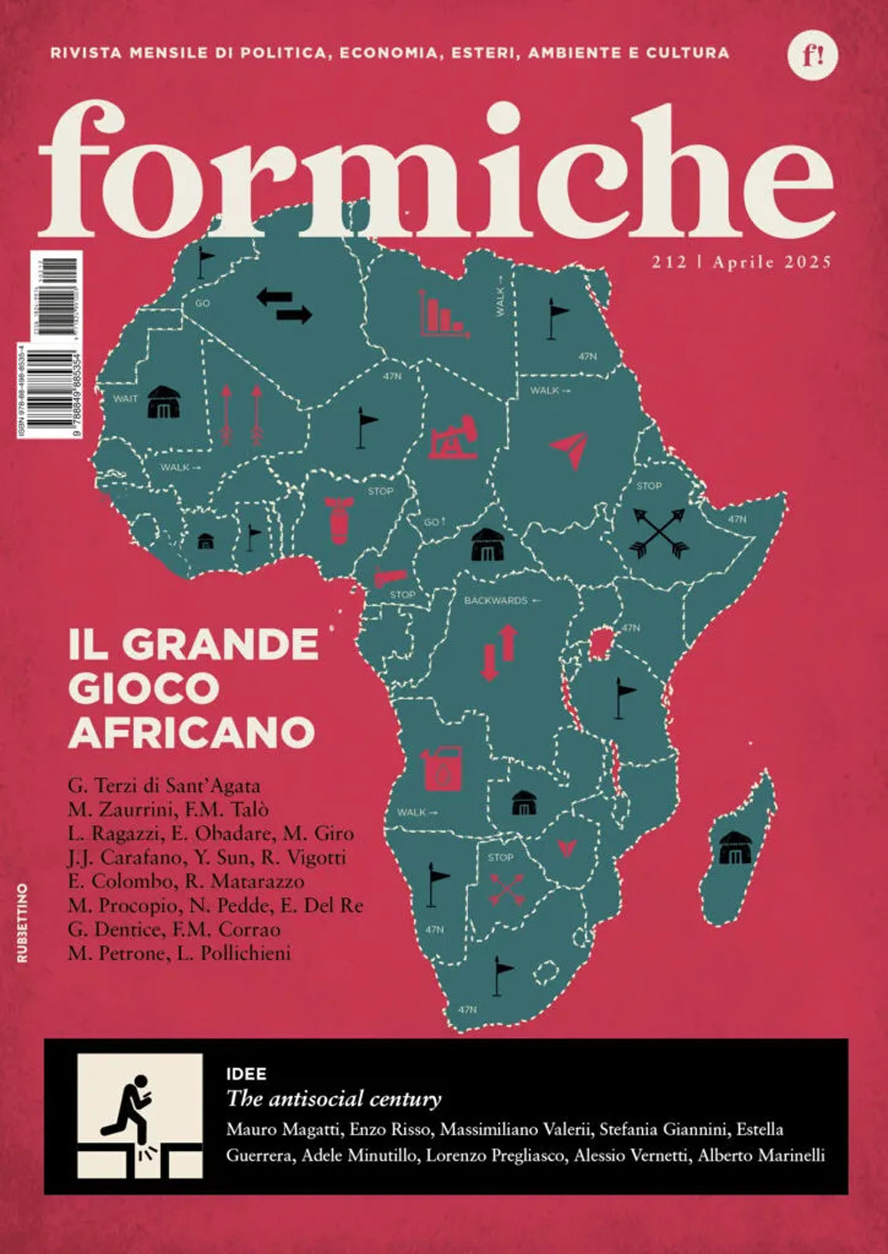 Formiche (2025). Vol. 212: Il grande gioco africano
