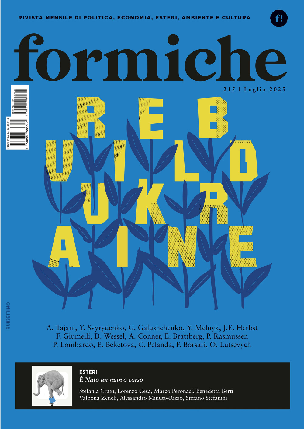 Formiche (2025). Vol. 215: Rebuild Ukraine