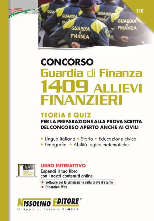 Concorso Guardia di finanza. 1409 Allievi finanzieri. Teoria e quiz. Con espansione online. Con software di simulazione