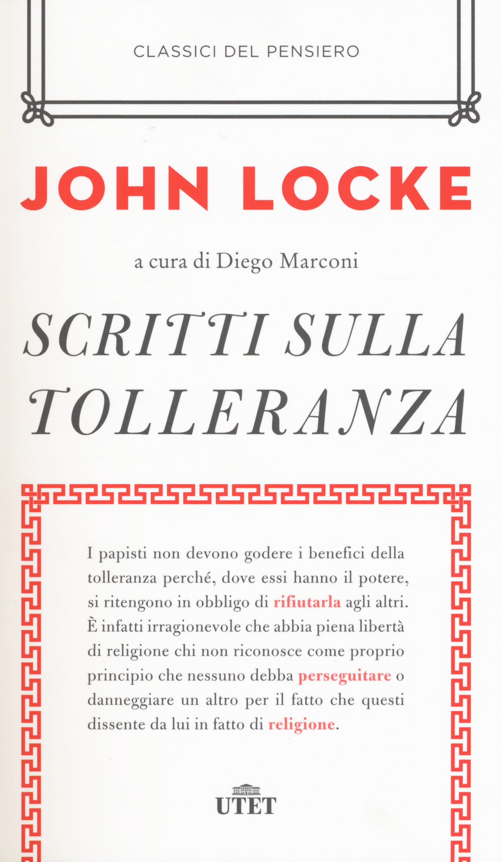 Scritti sulla tolleranza