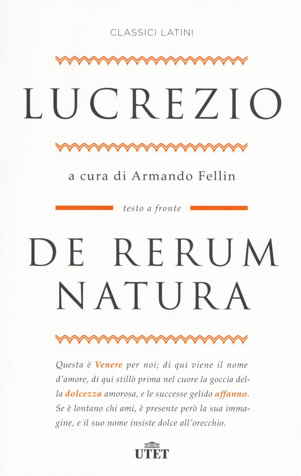 De rerum natura. Testo latino a fronte. Con ebook