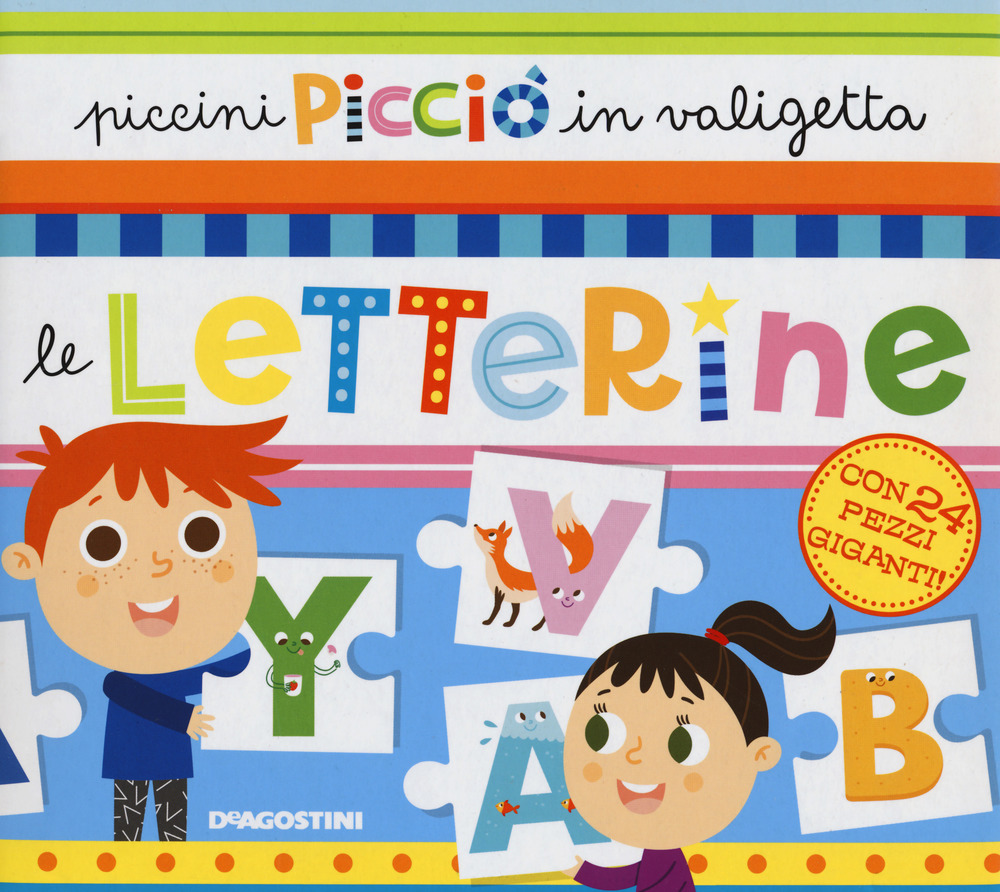 Le letterine. Piccini Picciò in valigetta. Ediz. a colori. Con puzzle