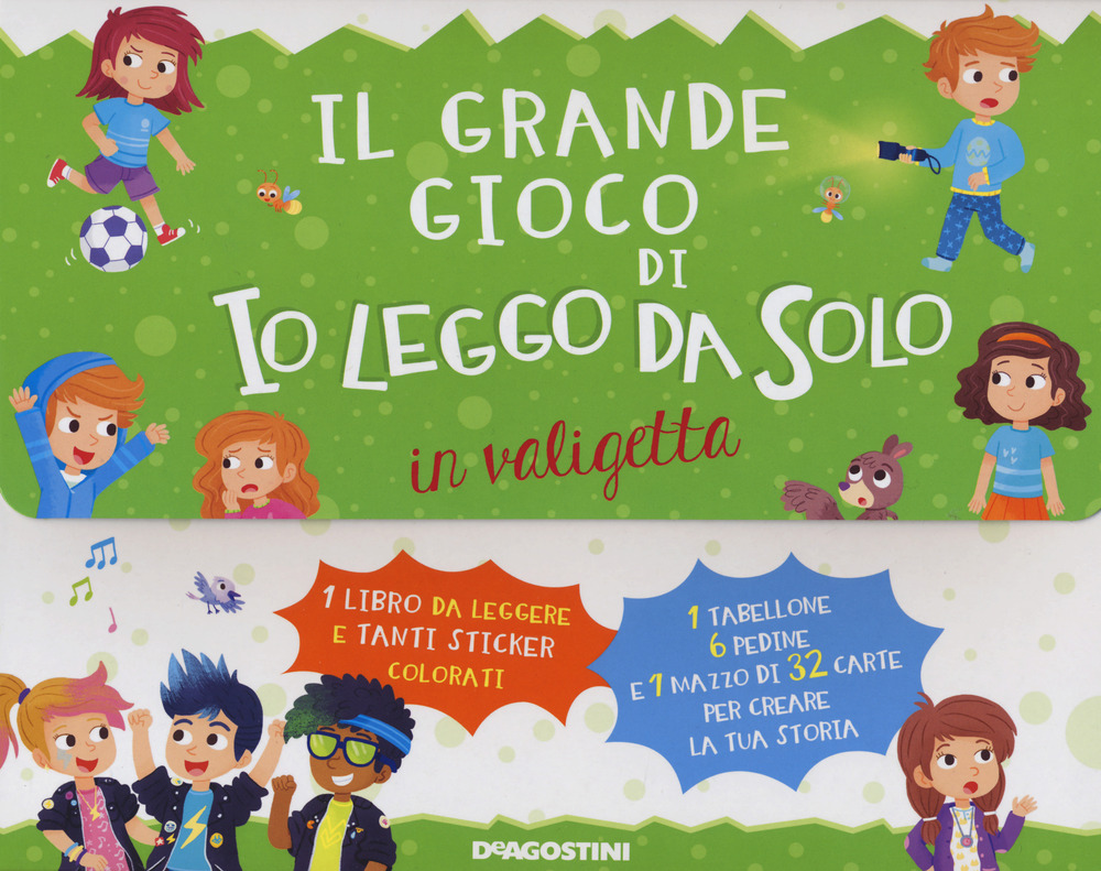 Il grande gioco di io leggo da solo in valigetta. Ediz. a colori. Con gadget. Con 32 Carte