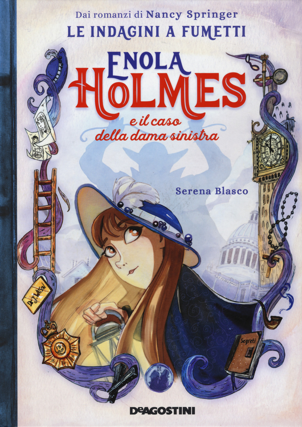 Enola Holmes e il caso della dama sinistra. Le indagini a fumetti da Nancy Springer. Vol. 2