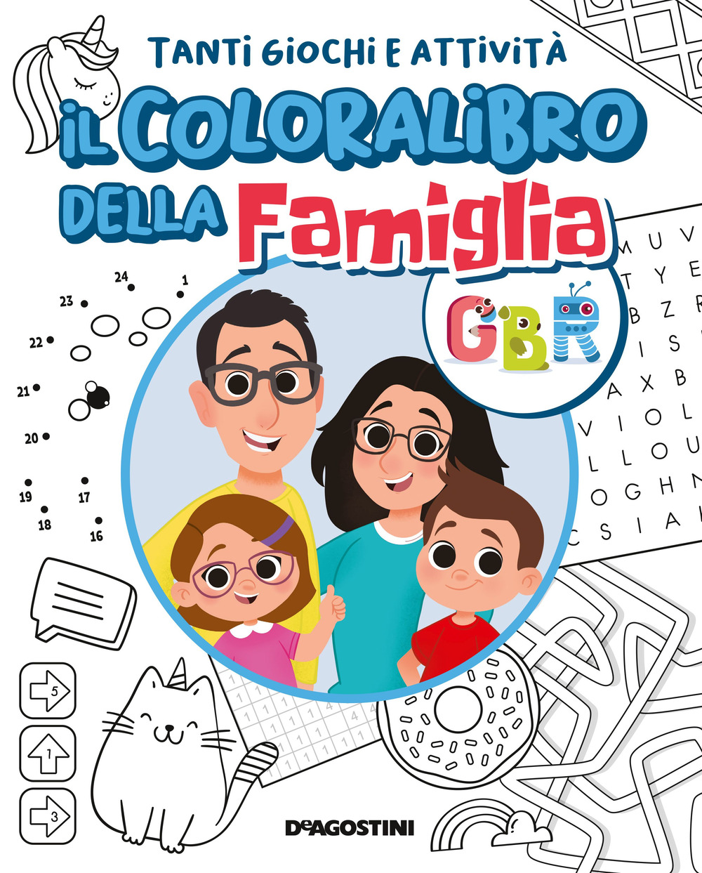 Il coloralibro della famiglia GBR. Ediz. illustrata