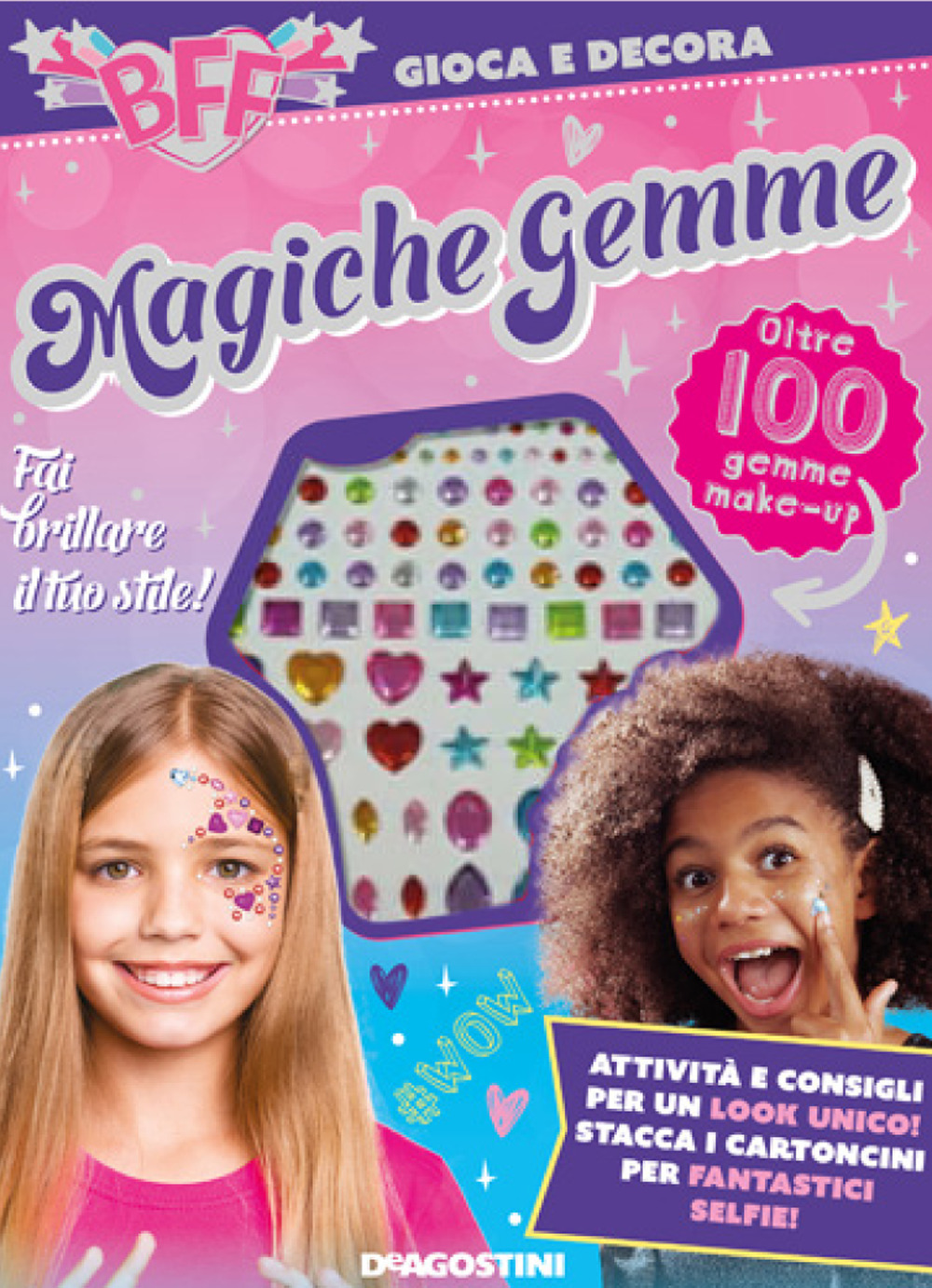 Magiche gemme. BFF gioca e decora. Ediz. illustrata. Con gemme make-up