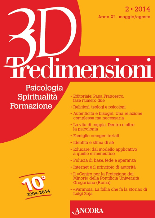 Tredimensioni. Psicologia, spiritualità, formazione (2014). Vol. 2