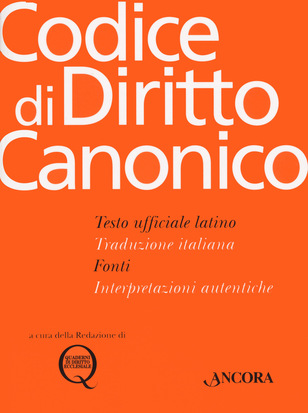 Codice di diritto canonico