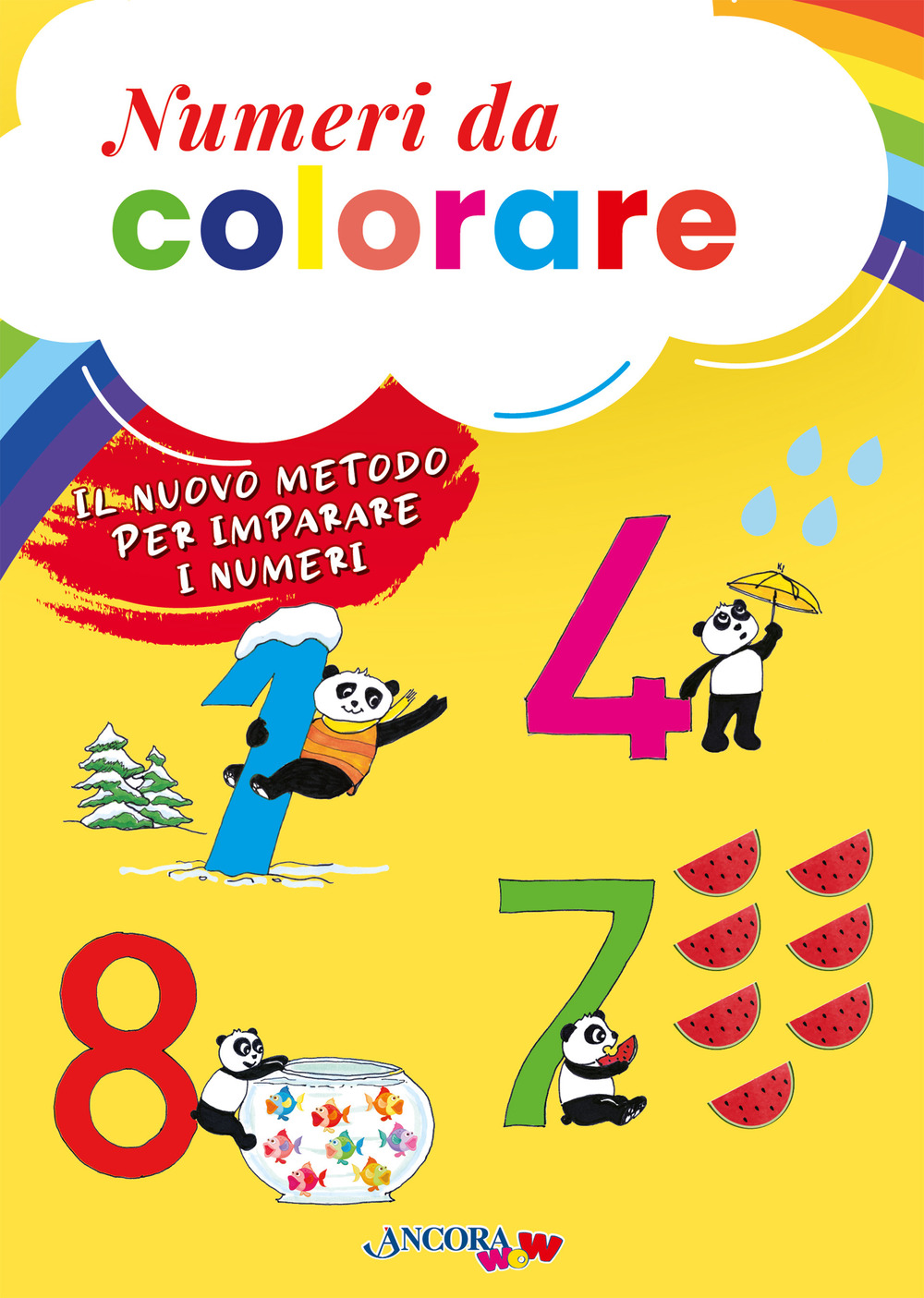 Numeri da colorare. Ediz. illustrata