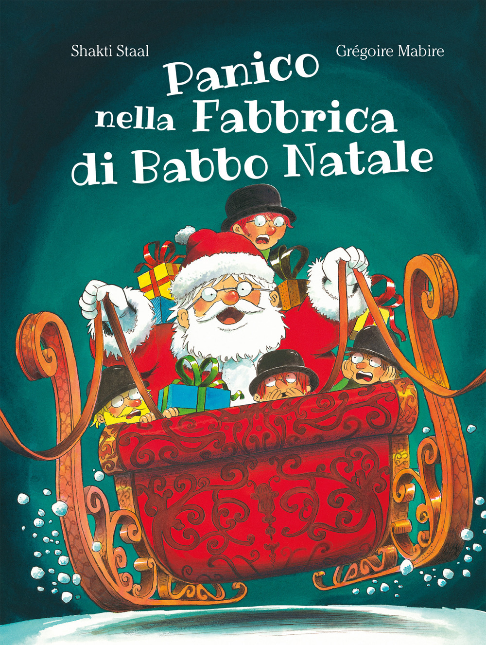 Panico nella fabbrica di Babbo Natale. Ediz. illustrata
