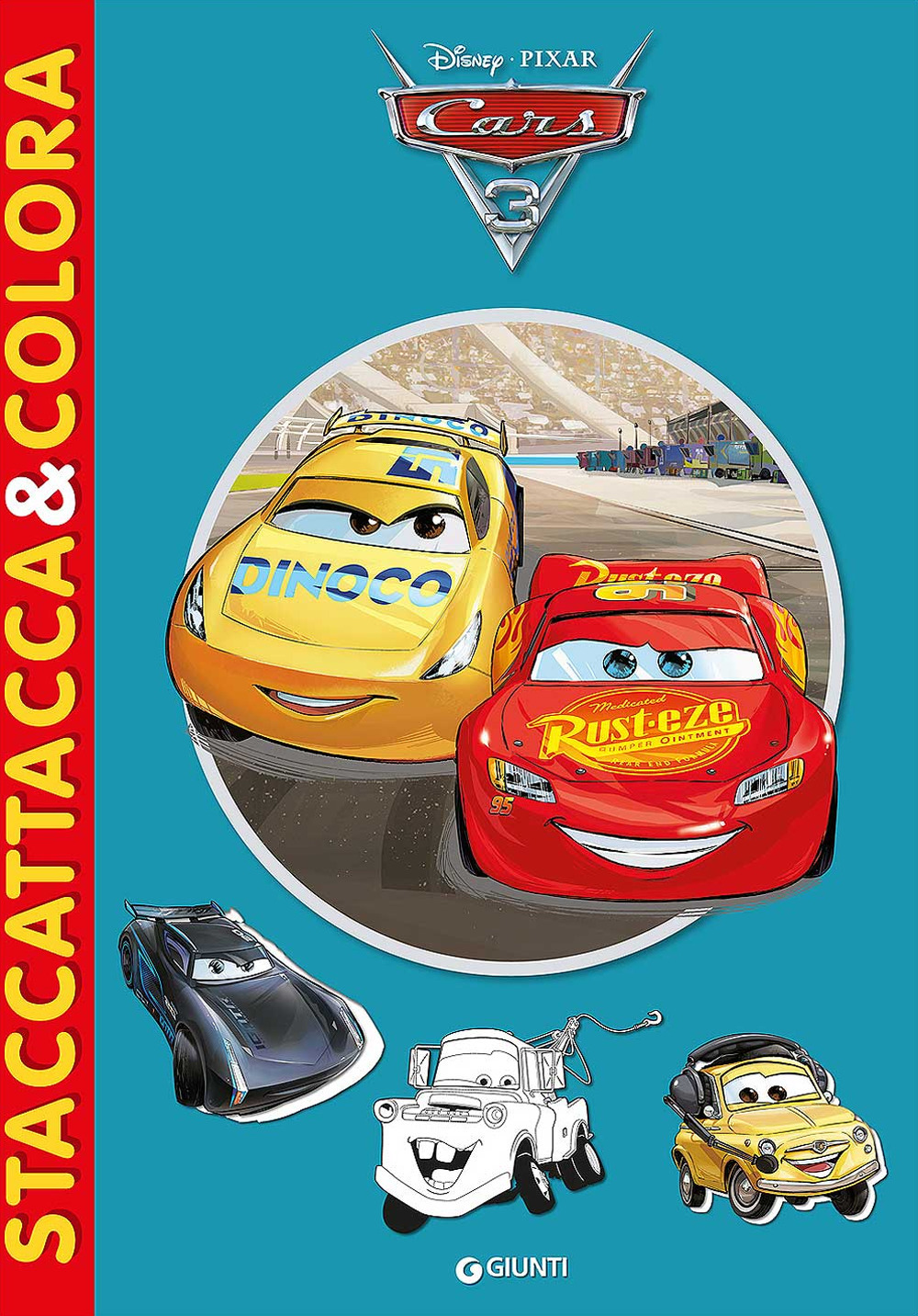 Cars 3. Staccattacca&colora. Con adesivi