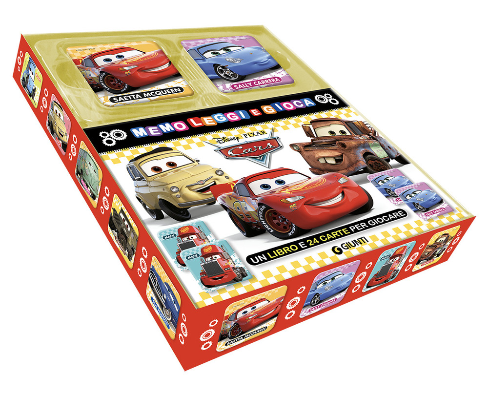 Cars. Memo leggi e gioca. Ediz. a colori. Con 24 Carte