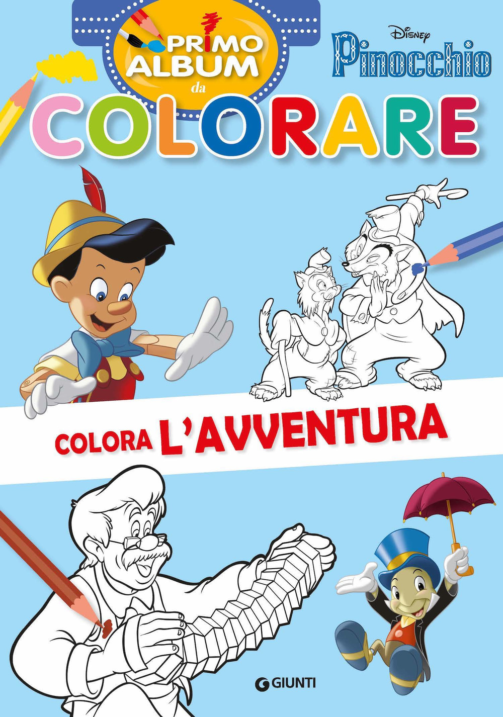 Pinocchio. Colora l'avventura. Ediz. a colori
