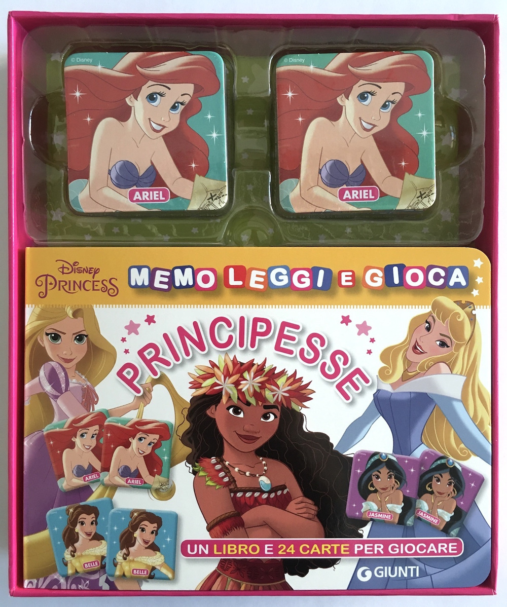 Principesse. Memo leggi e gioca. Ediz. a colori. Con 24 Carte