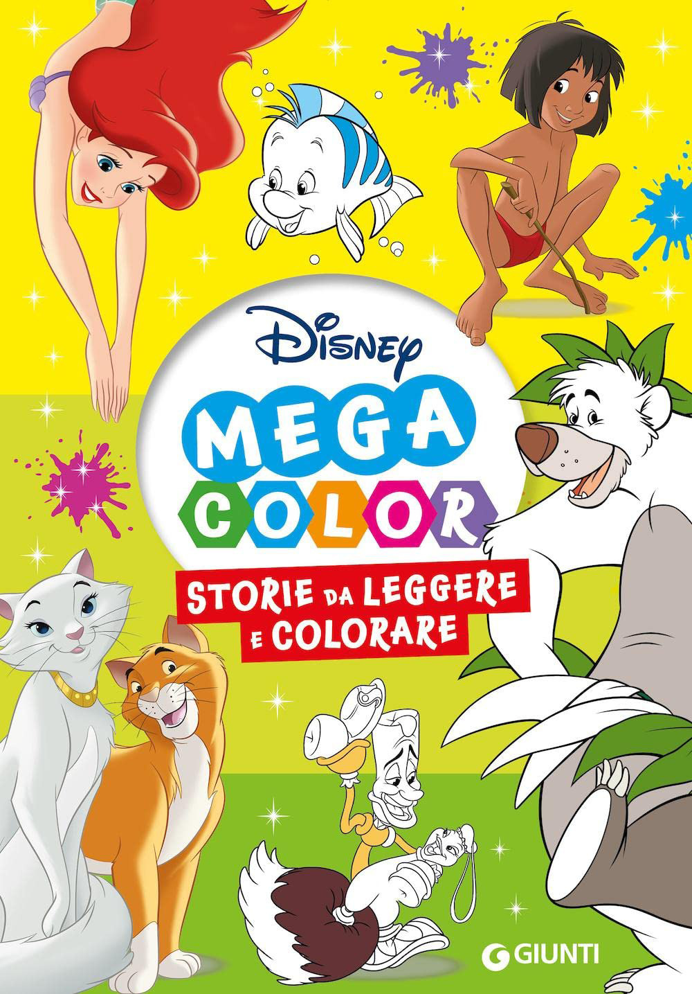 Storie da leggere e colorare. Disney mega color. Ediz. illustrata