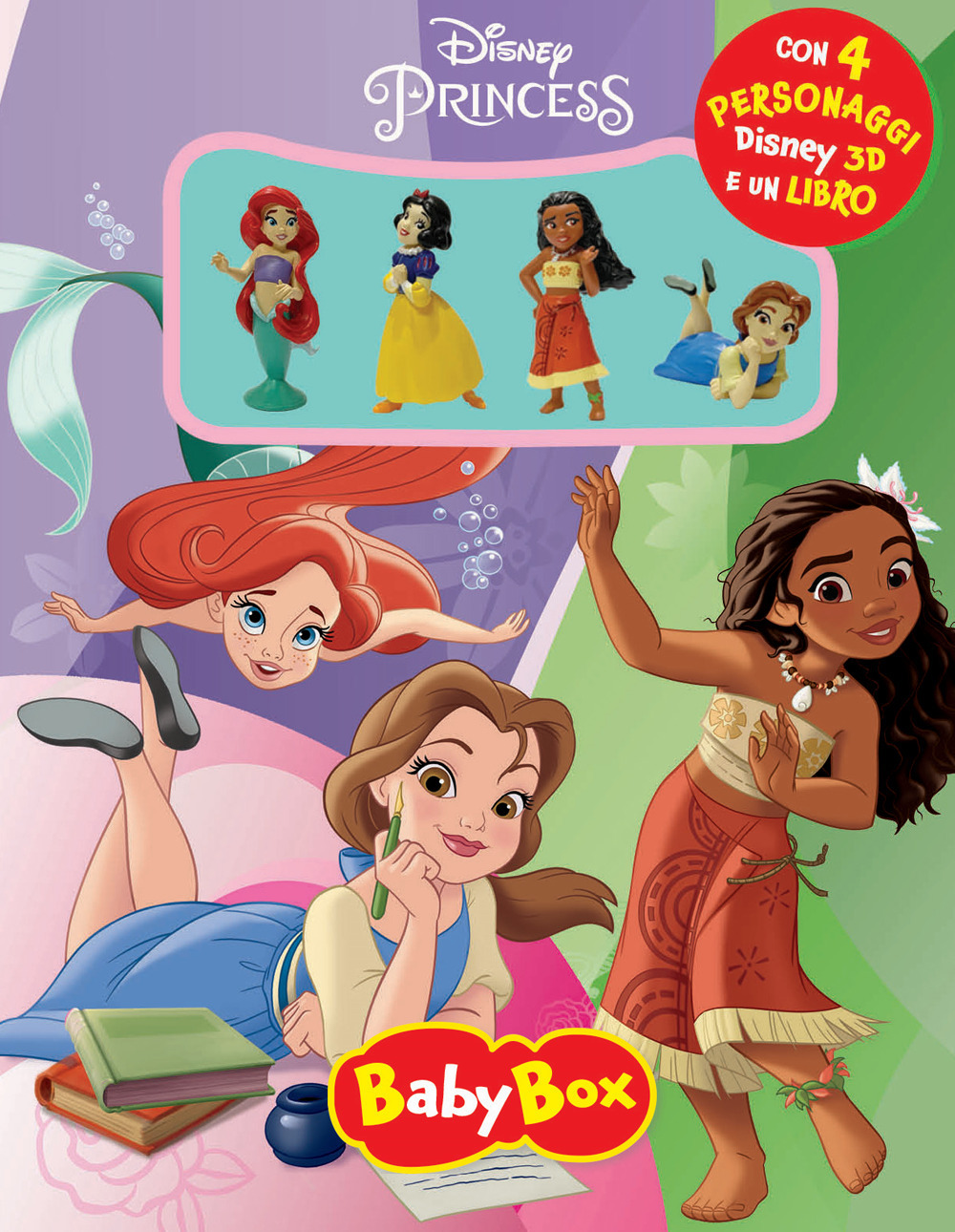 Disney Princess. Baby box. Ediz. a colori. Con 4 personaggi