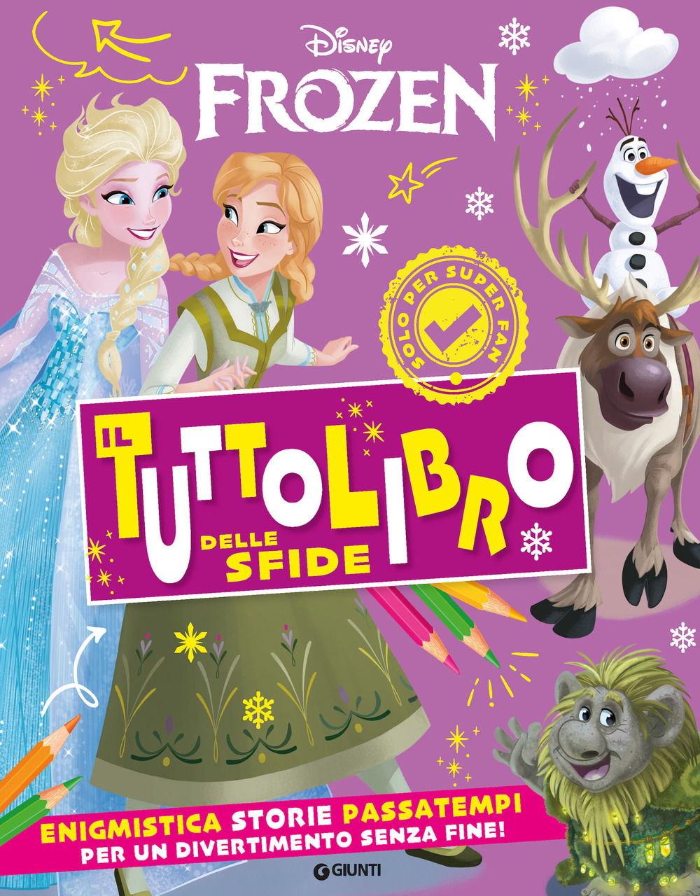 Frozen. Il tuttolibro delle sfide. Enigmistica storie passatempi per un divertimento senza fine! Ediz. a colori