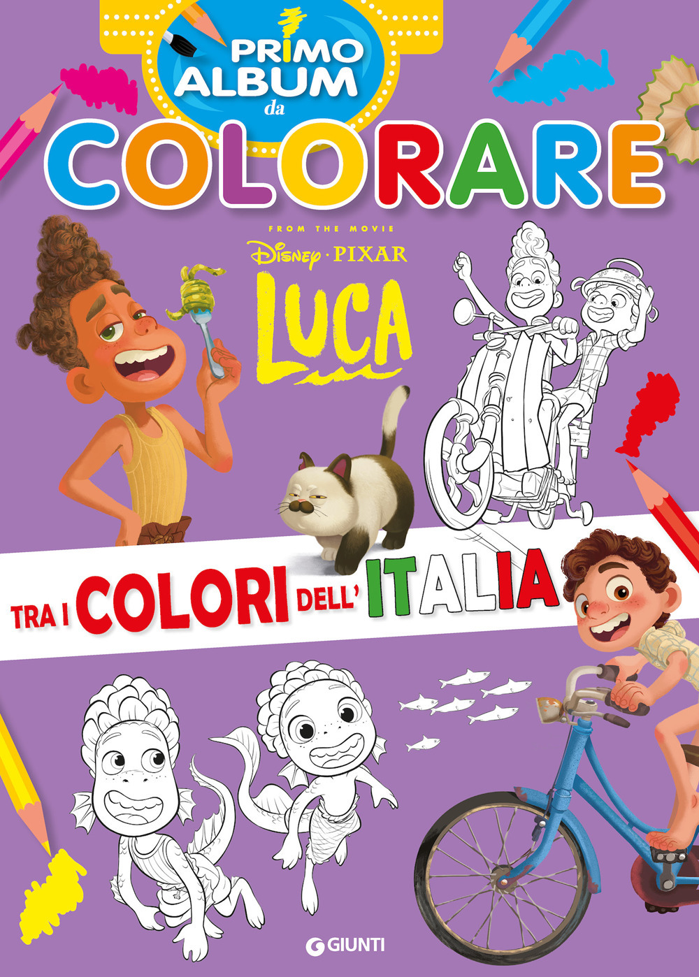 Luca. Primo album da colorare. Tra i colori dell'Italia. Ediz. a colori