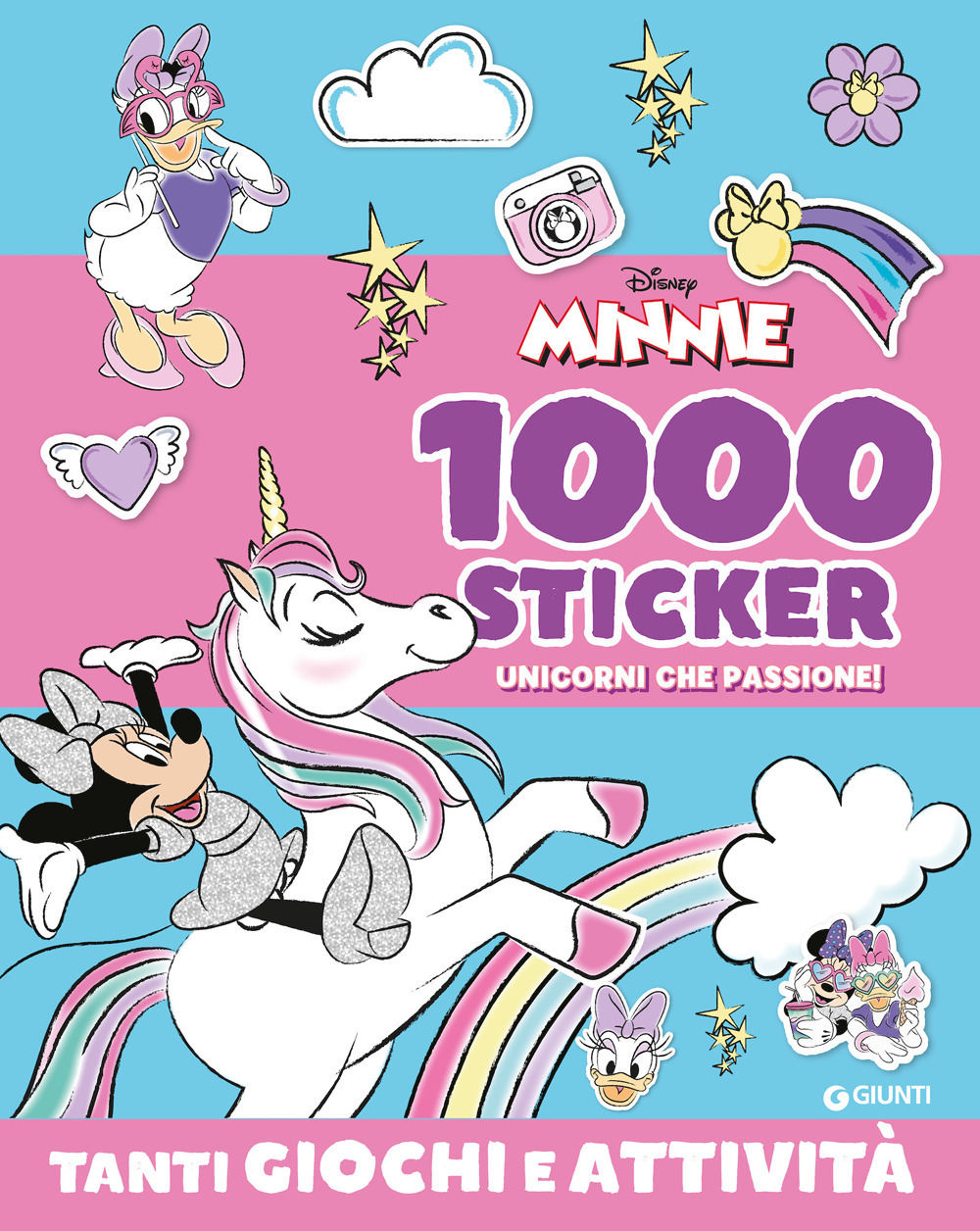 Minnie. Unicorni che passione! 1000 stickers. Tanti giochi e attività. Ediz. a colori. Con Adesivi