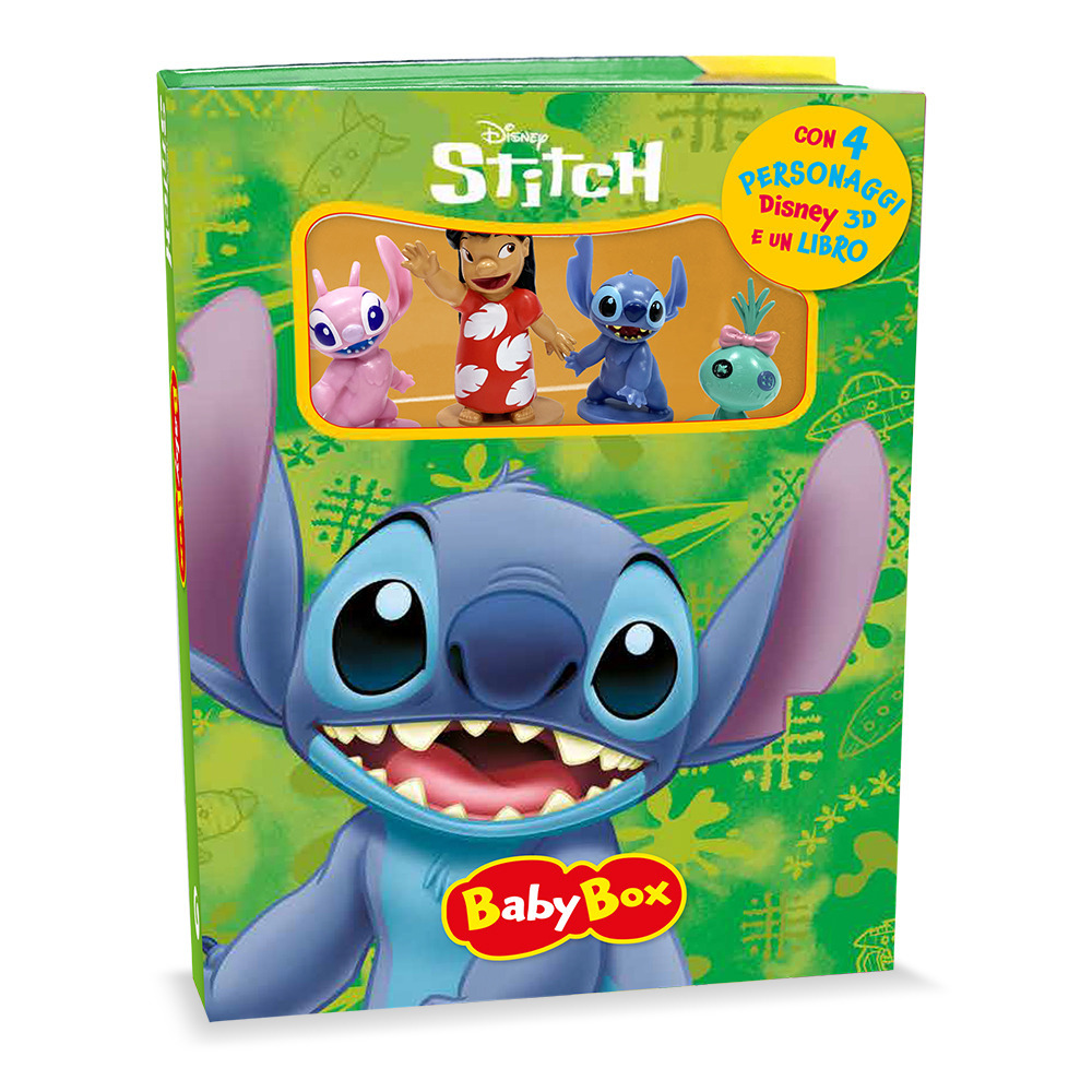 Stitch. Baby box. Ediz. a colori. Con 4 figurine 3D