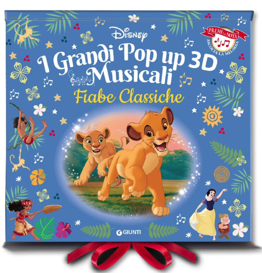 Fiabe classiche Disney. I grandi pop-up 3D musicali. Premi la nota, ascolta la melodia. Ediz. a colori