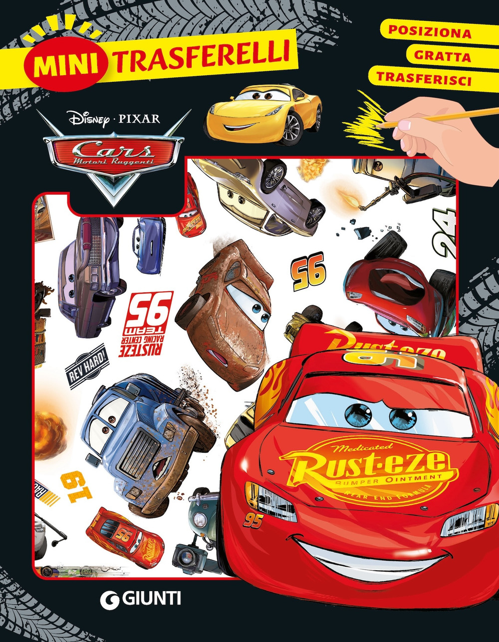 Cars. Motori ruggenti. Mini trasferelli. Ediz. a colori