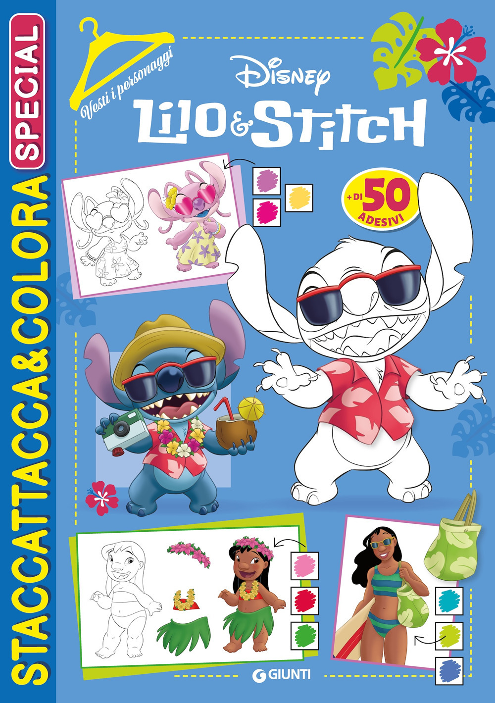 Lilo & Stitch. Staccattacca & colora. Special. Vesti i personaggi. Ediz. a colori