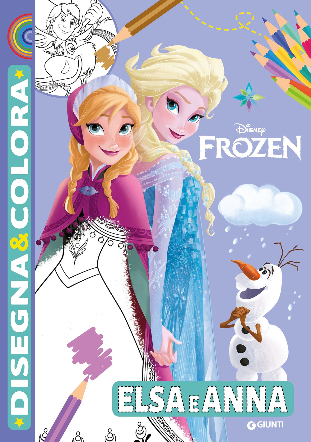Elsa e Anna. Disney Frozen. Disegna & colora. Ediz. a colori