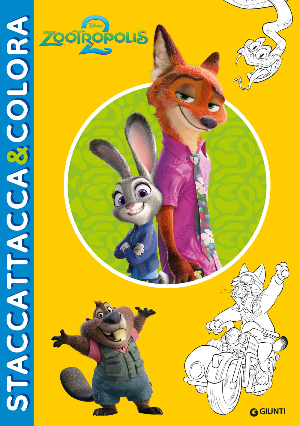 Zootropolis 2. Staccattacca & colora. Con adesivi. Ediz. a colori