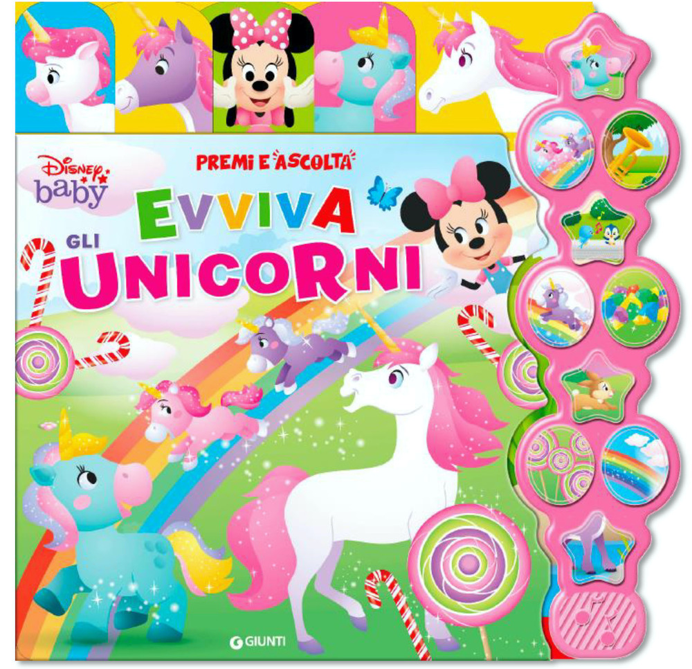 Evviva gli unicorni. Premi e ascolta. Ediz. illustrata