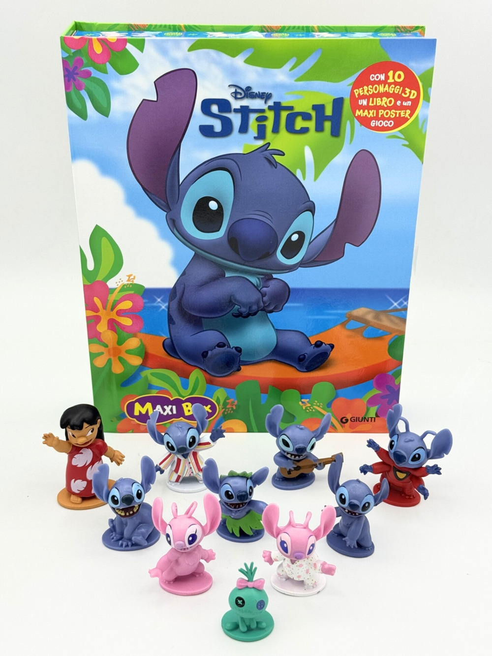 Stitch. Maxi box. Ediz. a colori. Con 10 personaggi 3D. Con poster gioco