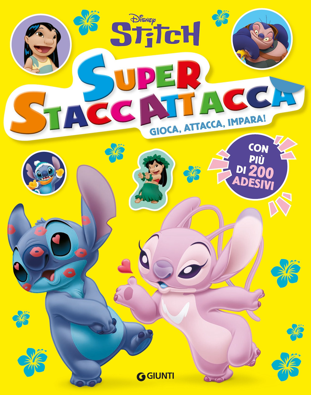 Stitch. Superstaccattacca. Gioca, attacca, impara. Con adesivi. Ediz. a colori