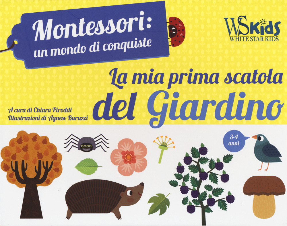 La mia prima scatola del giardino. Montessori: un mondo di conquiste. Ediz. a colori. Con gadget. Con Poster