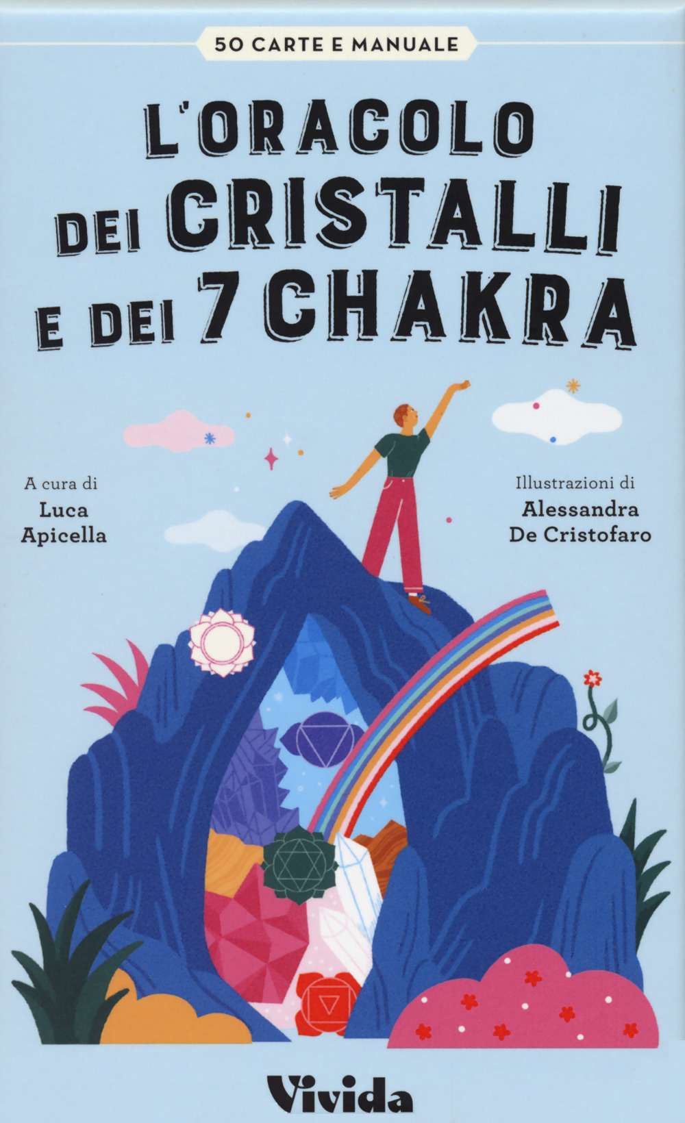 L'oracolo dei cristalli e dei 7 chakra. Con 50