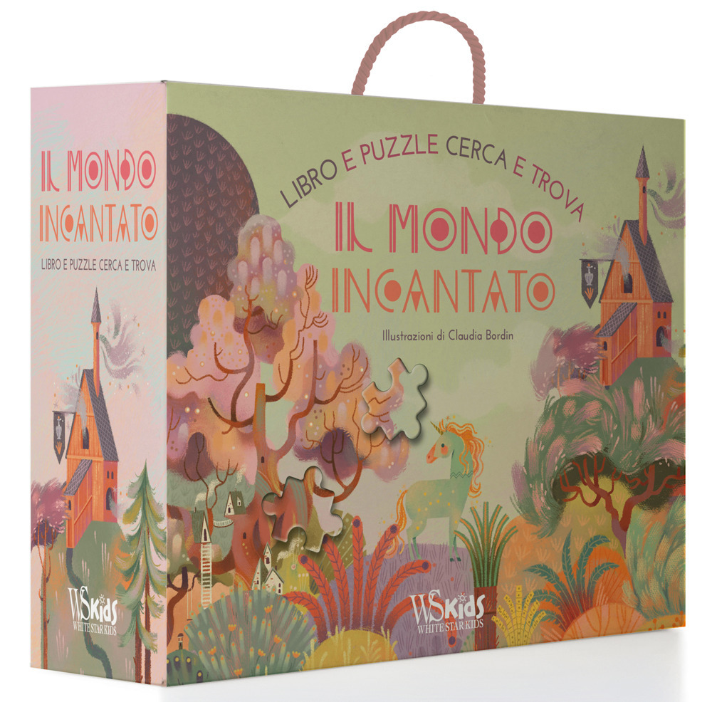 Il mondo incantato. Libro e puzzle cerca e trova. Ediz. a colori. Con puzzle. Con Poster