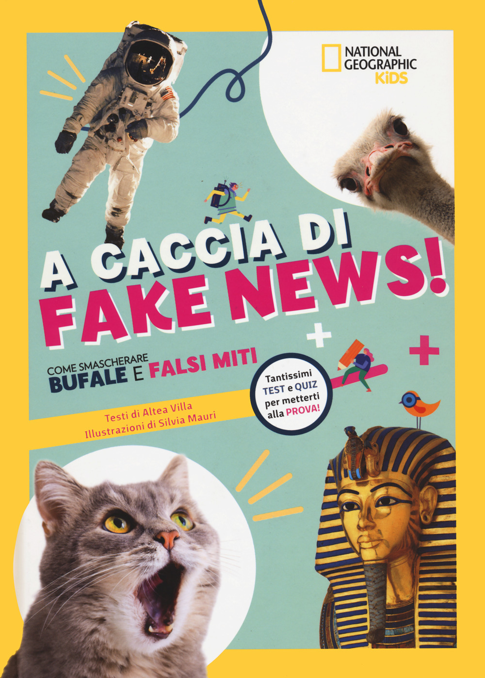 A caccia di fake news.Tantissimi test e quiz per metterti alla prova!