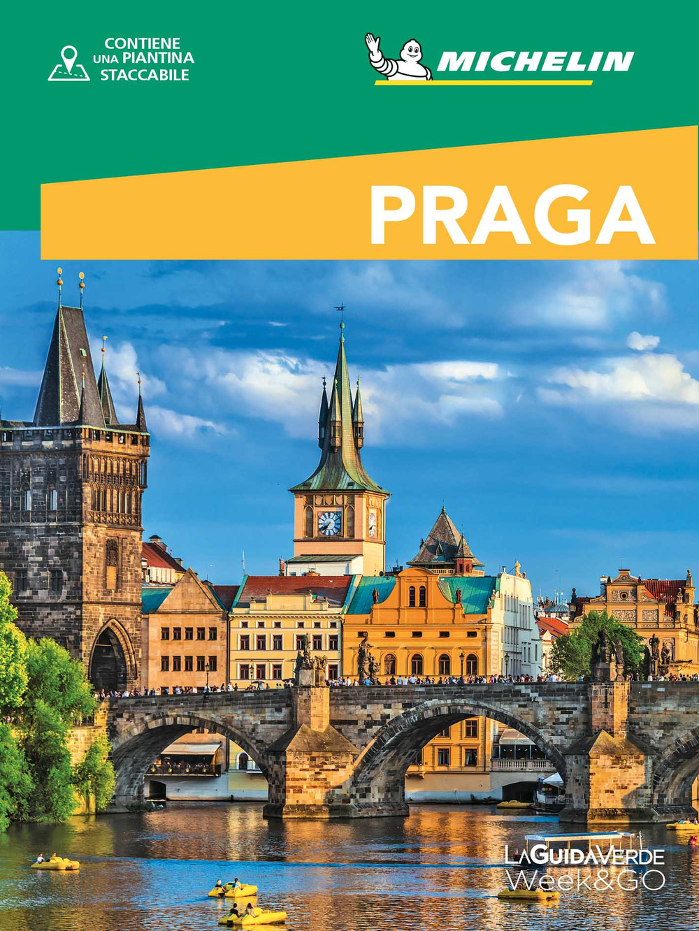 Praga. Con Carta geografica ripiegata