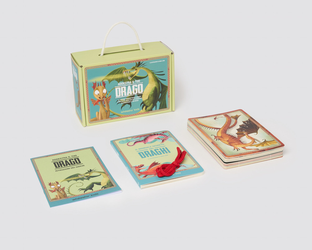 Addestra il tuo drago. Valigetta. Ediz. a colori. Con 20 carte