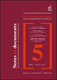 Notes et documents. Vol. 5