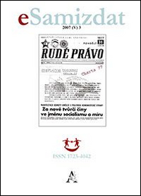 ESamizdat. Rivista di culture dei paesi slavi (2007).. Vol. 3
