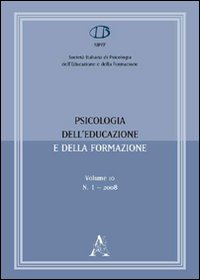 Psicologia dell'educazione e della formazione (2008). Vol. 1