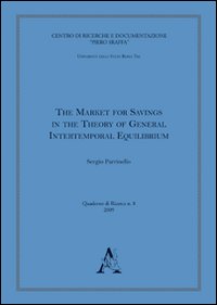 The market for savings in the theory of general intertemporal equilibrium