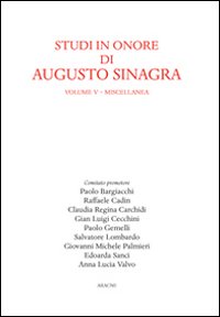 Studi in onore di Augusto Sinagra. Vol. 5: Miscellanea